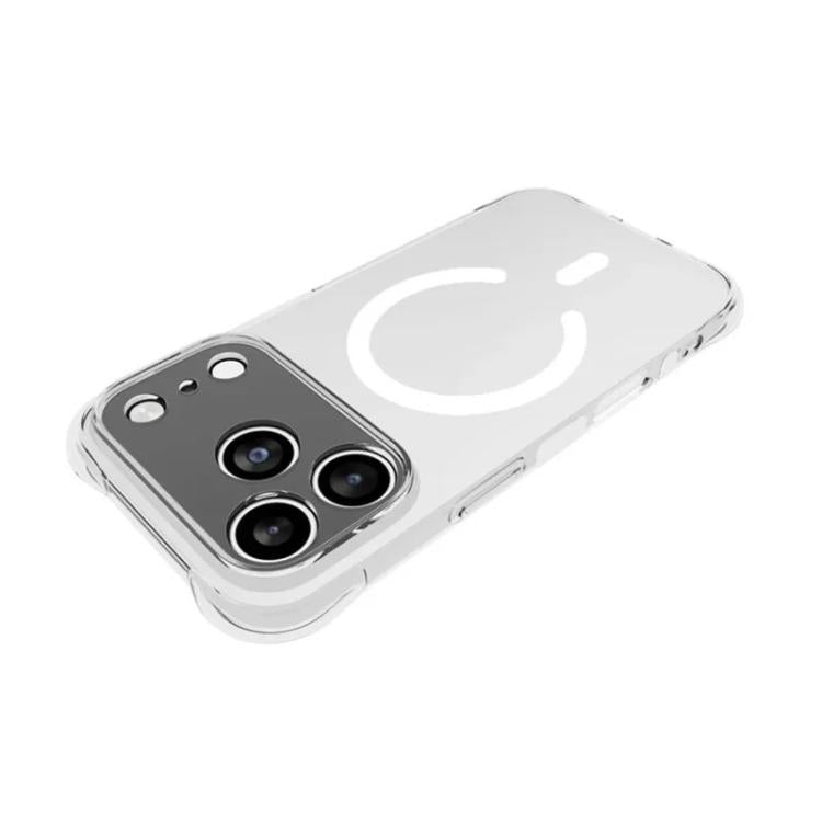 Custodia TPU trasparente magnetica per iPhone 17 Pro Max