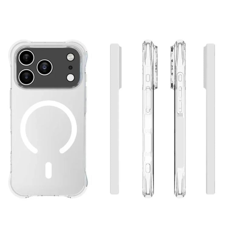 Custodia TPU trasparente magnetica per iPhone 17 Pro Max