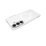 WANLONFENG Custodia per telefono in TPU trasparente magnetica antiurto a quattro angoli con pellicola protettiva per lo schermo, For Galaxy S26 FE 5G, For Galaxy S26+ 5G, For Galaxy S26 Ultra 5G, For Galaxy S26 5G, For Galaxy S25 FE 5G