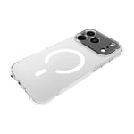 WANLONFENG Custodia per telefono in TPU trasparente, magnetica, antiurto, con quattro angoli rinforzati e 2 pellicole protettive per lo schermo., For iPhone 17 Pro Max, For iPhone 17 Pro, For iPhone 17, For iPhone Air