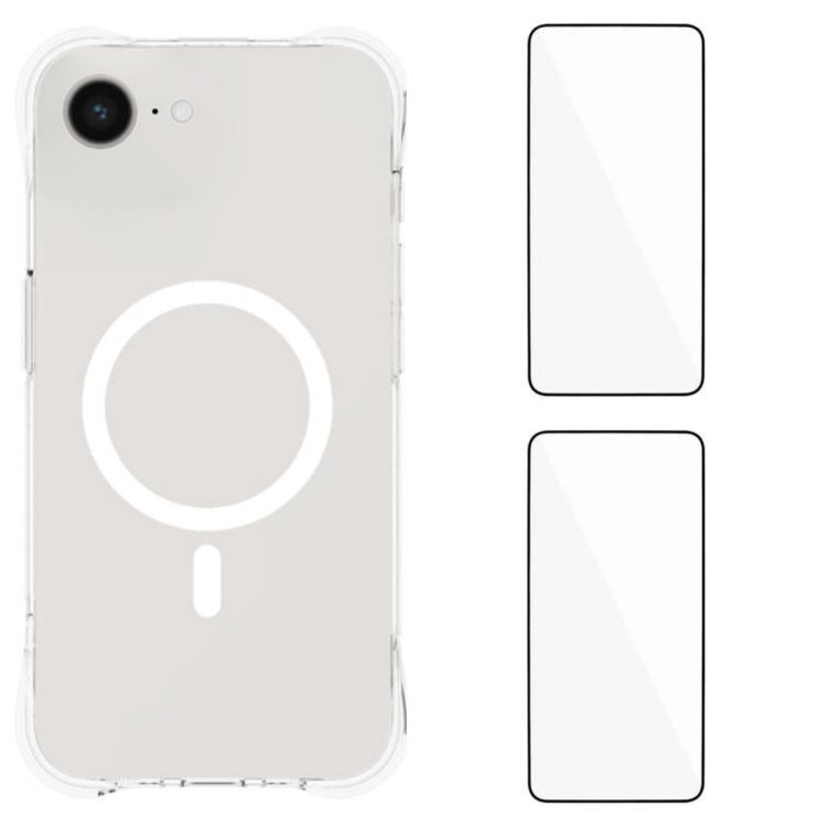 Custodia TPU trasparente magnetica per iPhone 17 Pro Max