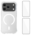 Custodia TPU trasparente magnetica per iPhone 17 Pro Max