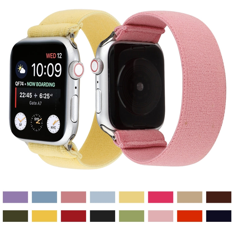 Cinturino di ricambio in silicone tinta unita, For Apple Watch Series 7  41mm / & 6 & SE & 5 & 4 40mm