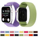 Cinturino di ricambio in silicone tinta unita, For Apple Watch Series  7  45mm / & 6 & SE & 5 & 4 44mm