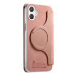 Custodia per telefono CaseNeo con cerniera magnetica a portafoglio e fori di precisione, bordi argentati e finitura in pelle vegana a grana incrociata., For Galaxy A08 / A07 4G / 5G, For Galaxy A18 / A17 4G / 5G, For Galaxy A57 5G