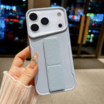 Custodia per telefono in morbido TPU antiurto dal design sottile con supporto pieghevole, For iPhone 17 Pro Max, For iPhone 17 Pro, For iPhone 17, For iPhone 16 Pro Max