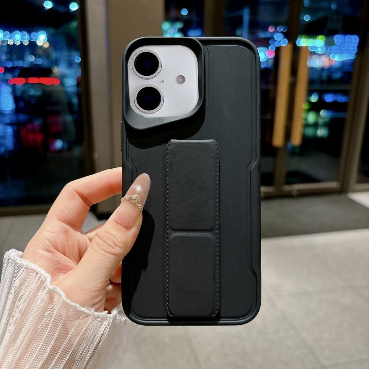 Custodia per telefono in morbido TPU antiurto dal design sottile con supporto pieghevole, For iPhone 17 Pro Max, For iPhone 17 Pro, For iPhone 17, For iPhone 16 Pro Max