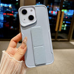 Custodia per telefono in morbido TPU antiurto dal design sottile con supporto pieghevole, For iPhone 15, For iPhone 14, For iPhone 14 Pro, For iPhone 14 Pro Max