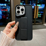 Custodia per telefono in morbido TPU antiurto dal design sottile con supporto pieghevole, For iPhone 15, For iPhone 14, For iPhone 14 Pro, For iPhone 14 Pro Max