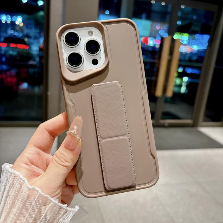 Custodia per telefono in morbido TPU antiurto dal design sottile con supporto pieghevole, For iPhone 12 Pro Max, For iPhone 12 Pro, For iPhone 11