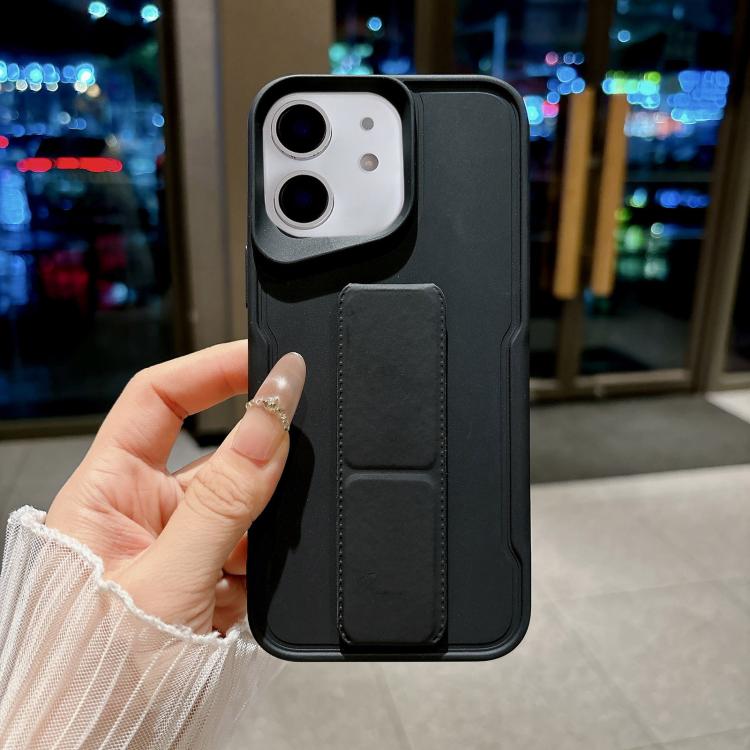 Custodia per telefono in morbido TPU antiurto dal design sottile con supporto pieghevole, For iPhone 12 Pro Max, For iPhone 12 Pro, For iPhone 11
