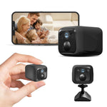 Telecamera Wi-Fi intelligente HD B01 per la casa, supporta la visione notturna e il rilevamento del movimento., B01