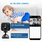 Telecamera Wi-Fi intelligente HD B01 per la casa, supporta la visione notturna e il rilevamento del movimento., B01