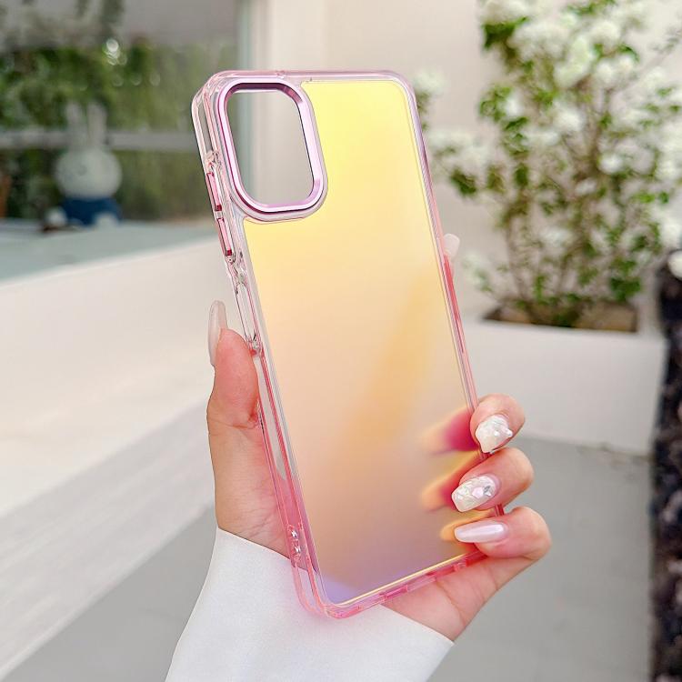 Custodia per telefono con sfumatura di placcatura, For Galaxy A56 5G, For Galaxy A06 4G, For Galaxy A53 5G