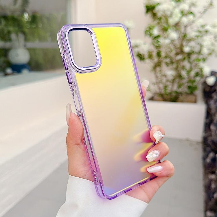 Custodia per telefono con sfumatura di placcatura, For Galaxy A56 5G, For Galaxy A06 4G, For Galaxy A53 5G
