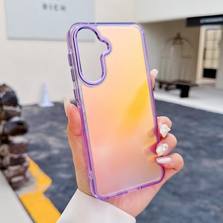 Custodia per telefono con sfumatura di placcatura, For Galaxy A56 5G, For Galaxy A06 4G, For Galaxy A53 5G