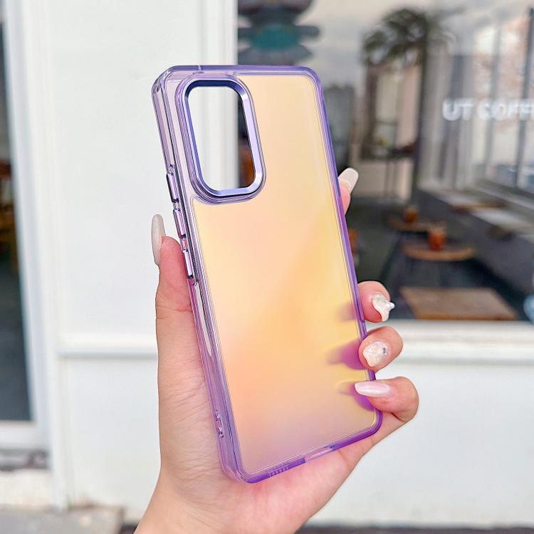 Custodia per telefono con sfumatura di placcatura, For Galaxy A56 5G, For Galaxy A06 4G, For Galaxy A53 5G