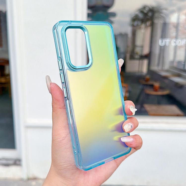 Custodia per telefono con sfumatura di placcatura, For Galaxy A56 5G, For Galaxy A06 4G, For Galaxy A53 5G
