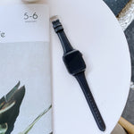Cinturino in pelle doppia faccia per Apple Watch Series 4-7 e SE