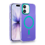 Custodia per telefono magnetica antiurto EASONCASE IMD con rivestimento su entrambi i lati, airbag integrato., For iPhone 17 Pro Max, For iPhone 17 Pro, For iPhone 17, For iPhone 16 Pro Max, For iPhone 16 Pro