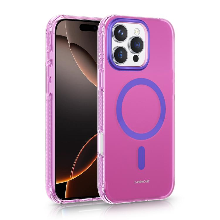 Custodia per telefono magnetica antiurto EASONCASE IMD con rivestimento su entrambi i lati, airbag integrato., For iPhone 17 Pro Max, For iPhone 17 Pro, For iPhone 17, For iPhone 16 Pro Max, For iPhone 16 Pro