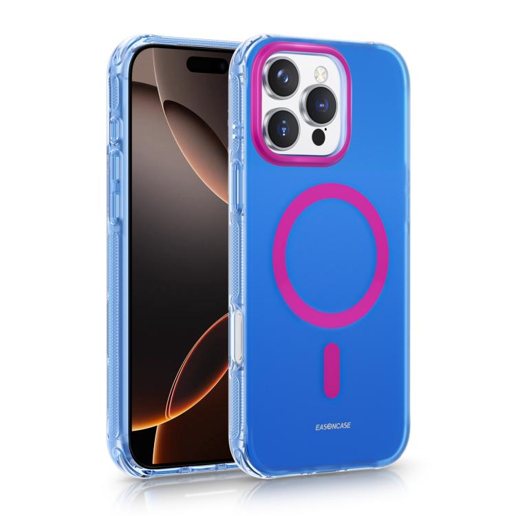 Custodia per telefono magnetica antiurto EASONCASE IMD con rivestimento su entrambi i lati, airbag integrato., For iPhone 17 Pro Max, For iPhone 17 Pro, For iPhone 17, For iPhone 16 Pro Max, For iPhone 16 Pro