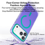 Custodia per telefono magnetica antiurto EASONCASE IMD con rivestimento su entrambi i lati, airbag integrato., For iPhone 17 Pro Max, For iPhone 17 Pro, For iPhone 17, For iPhone 16 Pro Max, For iPhone 16 Pro