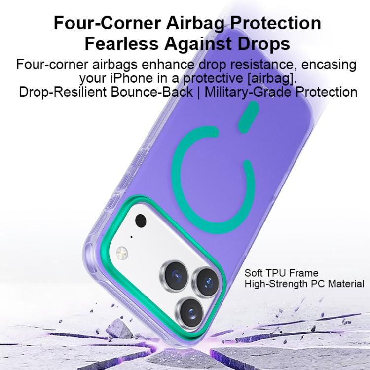 Custodia per telefono magnetica antiurto EASONCASE IMD con rivestimento su entrambi i lati, airbag integrato., For iPhone 17 Pro Max, For iPhone 17 Pro, For iPhone 17, For iPhone 16 Pro Max, For iPhone 16 Pro