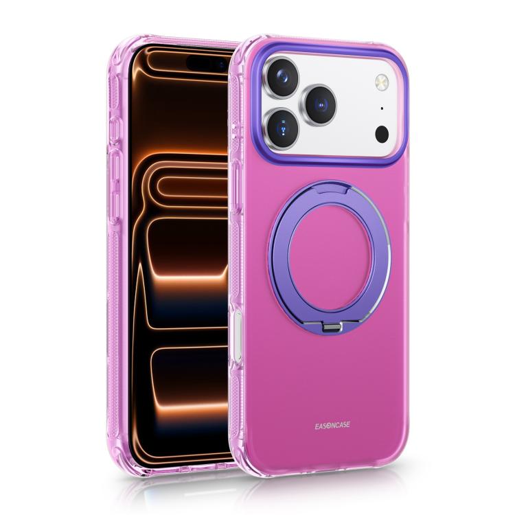 Custodia per telefono EASONCASE con rivestimento IMD su entrambi i lati, airbag antiurto e supporto magnetico., For iPhone 17 Pro Max, For iPhone 17 Pro, For iPhone 17, For iPhone 16 Pro Max, For iPhone 16 Pro