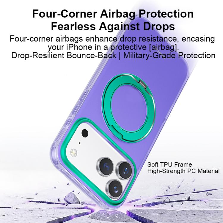 Custodia per telefono EASONCASE con rivestimento IMD su entrambi i lati, airbag antiurto e supporto magnetico., For iPhone 17 Pro Max, For iPhone 17 Pro, For iPhone 17, For iPhone 16 Pro Max, For iPhone 16 Pro