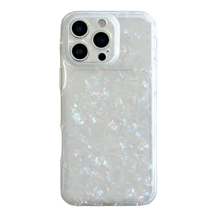 Custodia per telefono in TPU acrilico con texture a conchiglia IMD, For iPhone 17 Pro Max, For iPhone 17 Pro, For iPhone 17, For iPhone 16 Pro Max, For iPhone 16 Pro, For iPhone 16, For iPhone 15 Pro, For iPhone 15