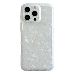 Custodia per telefono in TPU acrilico con texture a conchiglia IMD, For iPhone 17 Pro Max, For iPhone 17 Pro, For iPhone 17, For iPhone 16 Pro Max, For iPhone 16 Pro, For iPhone 16, For iPhone 15 Pro, For iPhone 15