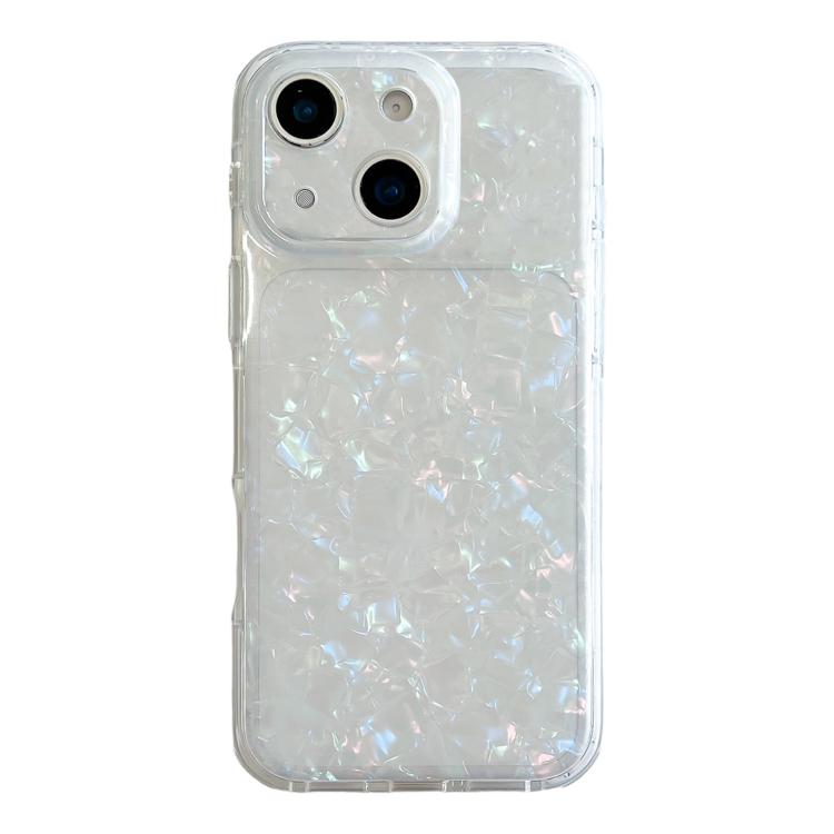 Custodia per telefono in TPU acrilico con texture a conchiglia IMD, For iPhone 17 Pro Max, For iPhone 17 Pro, For iPhone 17, For iPhone 16 Pro Max, For iPhone 16 Pro, For iPhone 16, For iPhone 15 Pro, For iPhone 15