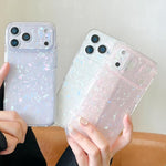 Custodia per telefono in TPU acrilico con texture a conchiglia IMD, For iPhone 17 Pro Max, For iPhone 17 Pro, For iPhone 17, For iPhone 16 Pro Max, For iPhone 16 Pro, For iPhone 16, For iPhone 15 Pro, For iPhone 15