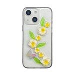 Custodia per telefono in acrilico con effetto farfalla 3D e plumeria, realizzata in resina epossidica., For iPhone 17 Pro Max, For iPhone 17 Pro, For iPhone 17, For iPhone Air, For iPhone 16 Pro Max, For iPhone 16 Pro, For iPhone 16 Plus, For iPhone 16...