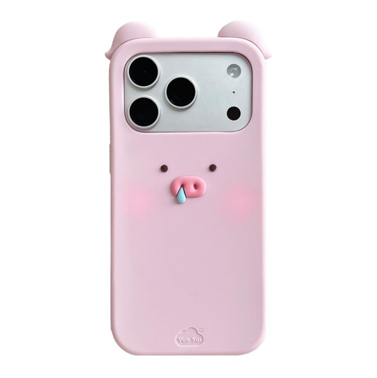 Custodia per telefono in silicone con design "Maiale Rossore Muco", For iPhone 17 Pro Max, For iPhone 17 Pro, For iPhone 17, For iPhone 16 Pro Max, For iPhone 16 Pro, For iPhone 16, For iPhone 15 Pro Max, For iPhone 15 Pro, For iPhone 15 Plus          ...