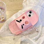 Custodia per telefono in silicone con design a pantofola in stile cartone animato., For iPhone 17, For iPhone 16 Pro Max, For iPhone 16 Pro, For iPhone 16, For iPhone 15 Pro Max, For iPhone 15 Pro, For iPhone 15 Plus, For iPhone 15