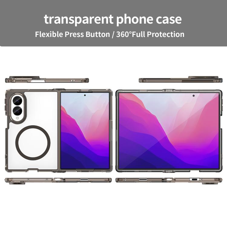 Custodia ibrida in PC TPU con airbag antiurto e MagSafe per telefono., For Galaxy Z Fold8 5G, For Galaxy Z Fold8 Ultra 5G, For Galaxy Z Flip8 5G, For Galaxy Z Fold7 5G, For Galaxy Z Flip7 5G
