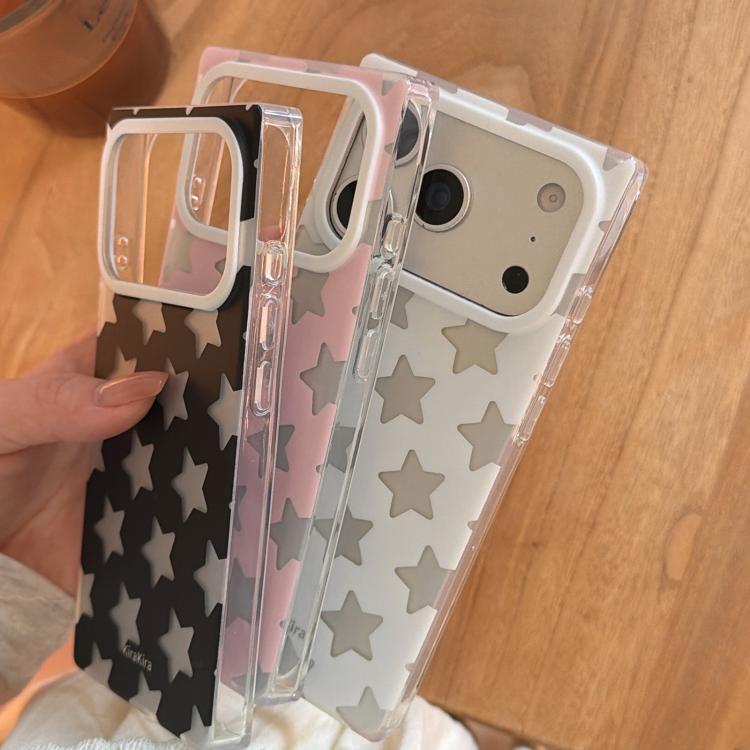 Custodia per telefono con motivo a stella a cinque punte, tinta unita e finitura galvanizzata satinata., For iPhone 17 Pro Max, For iPhone 17 Pro, For iPhone 17, For iPhone 16 Pro Max, For iPhone 16 Pro, For iPhone 16, For iPhone 15 Pro Max            ...