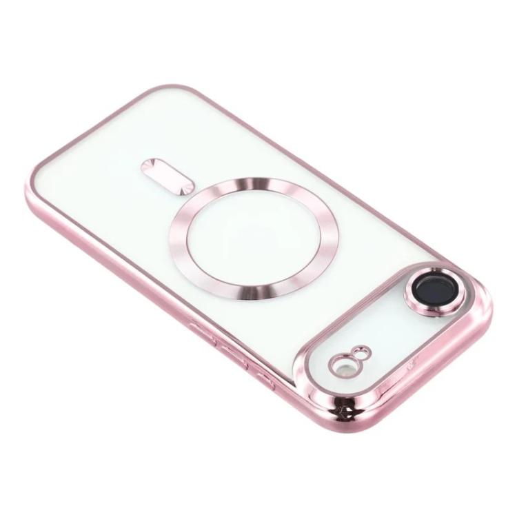 Custodia per telefono WANLONFENG CD magnetica in TPU galvanizzato con protezione per lo schermo, For iPhone Air, For iPhone 16 Pro Max, For iPhone 16 Pro