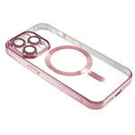 Custodia per telefono WANLONFENG CD magnetica in TPU galvanizzato con protezione per lo schermo, For iPhone 12 Pro, For iPhone 11 Pro Max, For iPhone 11