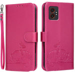 Custodia per telefono in ecopelle con cinturino e stampa a rilievo di gatto e farfalla, con protezione RFID., For Galaxy XCover7 Pro, For Galaxy Xcover7