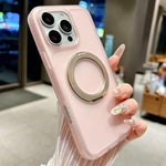 Custodia per telefono magnetica ibrida in PC TPU con supporto girevole a 360 gradi Skin Feel., For iPhone 17, For iPhone 16 Pro Max, For iPhone 16 Pro, For iPhone 16 Plus