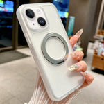 Custodia per telefono magnetica ibrida in PC TPU con supporto girevole a 360 gradi Skin Feel., For iPhone 16, For iPhone 15 Pro Max, For iPhone 15 Pro, For iPhone 15 Plus / 14 Plus