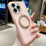 Custodia per telefono magnetica ibrida in PC TPU con supporto girevole a 360 gradi Skin Feel., For iPhone 13 Pro Max, For iPhone 13 Pro, For iPhone 12 Pro Max, For iPhone 12 Pro