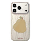 Custodia per telefono in TPU nera satinata a pois con copertura totale., For iPhone 17 Pro Max, For iPhone 17 Pro, For iPhone 17, For iPhone 16 Pro Max, For iPhone 16 Pro, For iPhone 16