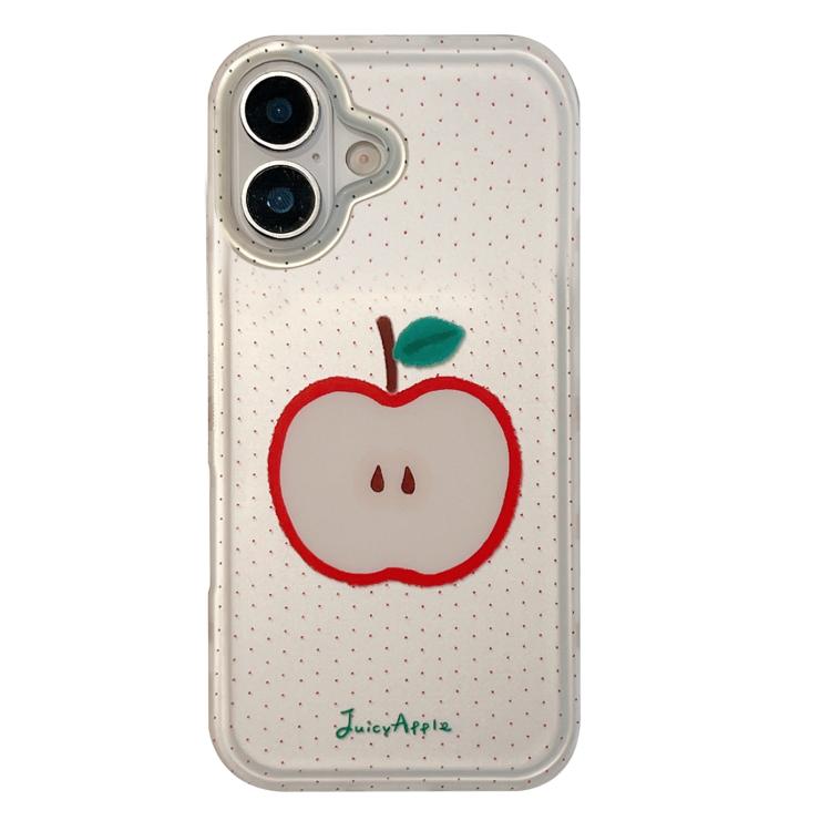 Custodia per telefono in TPU nera satinata a pois con copertura totale., For iPhone 17 Pro Max, For iPhone 17 Pro, For iPhone 17, For iPhone 16 Pro Max, For iPhone 16 Pro, For iPhone 16
