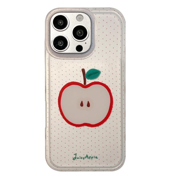Custodia per telefono in TPU nera satinata a pois con copertura totale., For iPhone 17 Pro Max, For iPhone 17 Pro, For iPhone 17, For iPhone 16 Pro Max, For iPhone 16 Pro, For iPhone 16