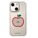 Custodia per telefono in TPU nera satinata a pois con copertura totale., For iPhone 15 Pro Max, For iPhone 15 Pro, For iPhone 15, For iPhone 14, For iPhone 14 Pro, For iPhone 14 Pro Max