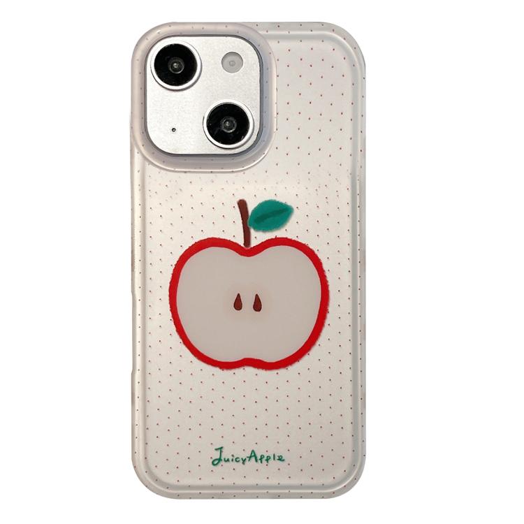 Custodia per telefono in TPU nera satinata a pois con copertura totale., For iPhone 15 Pro Max, For iPhone 15 Pro, For iPhone 15, For iPhone 14, For iPhone 14 Pro, For iPhone 14 Pro Max